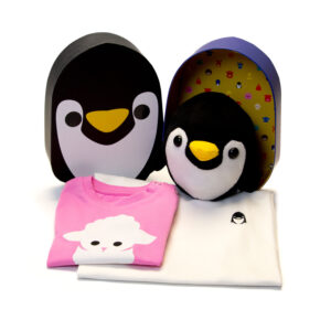 Fluffy Basic Pengin<br>Set & Plush